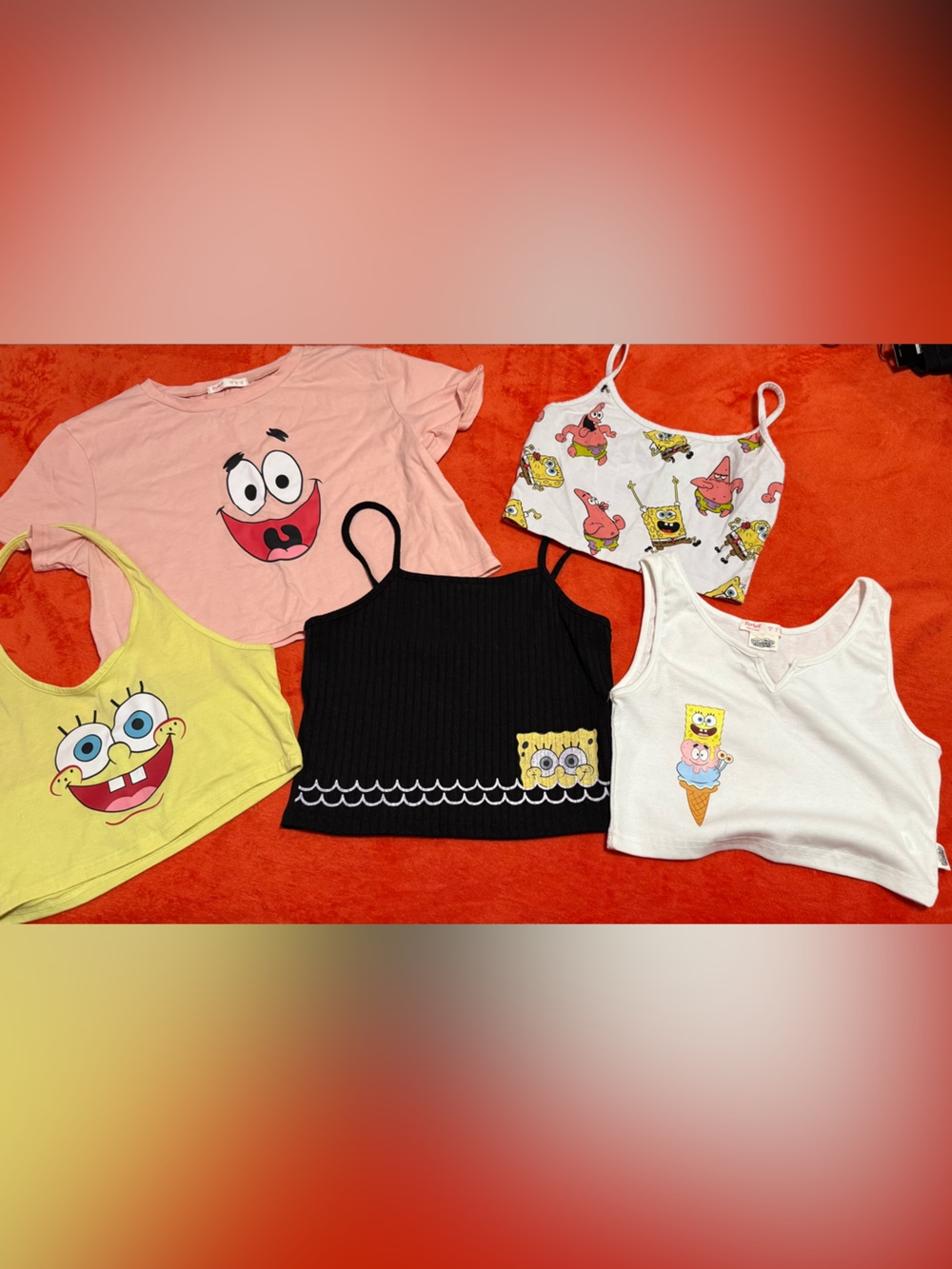 SpongeBob Crop Top Bundle